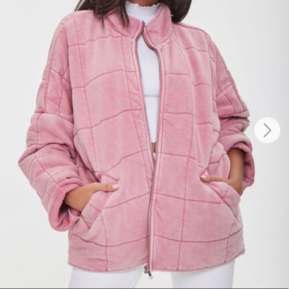 ✨FOREVER 21✨ Quilted Jacket 💗FP DUPE💗